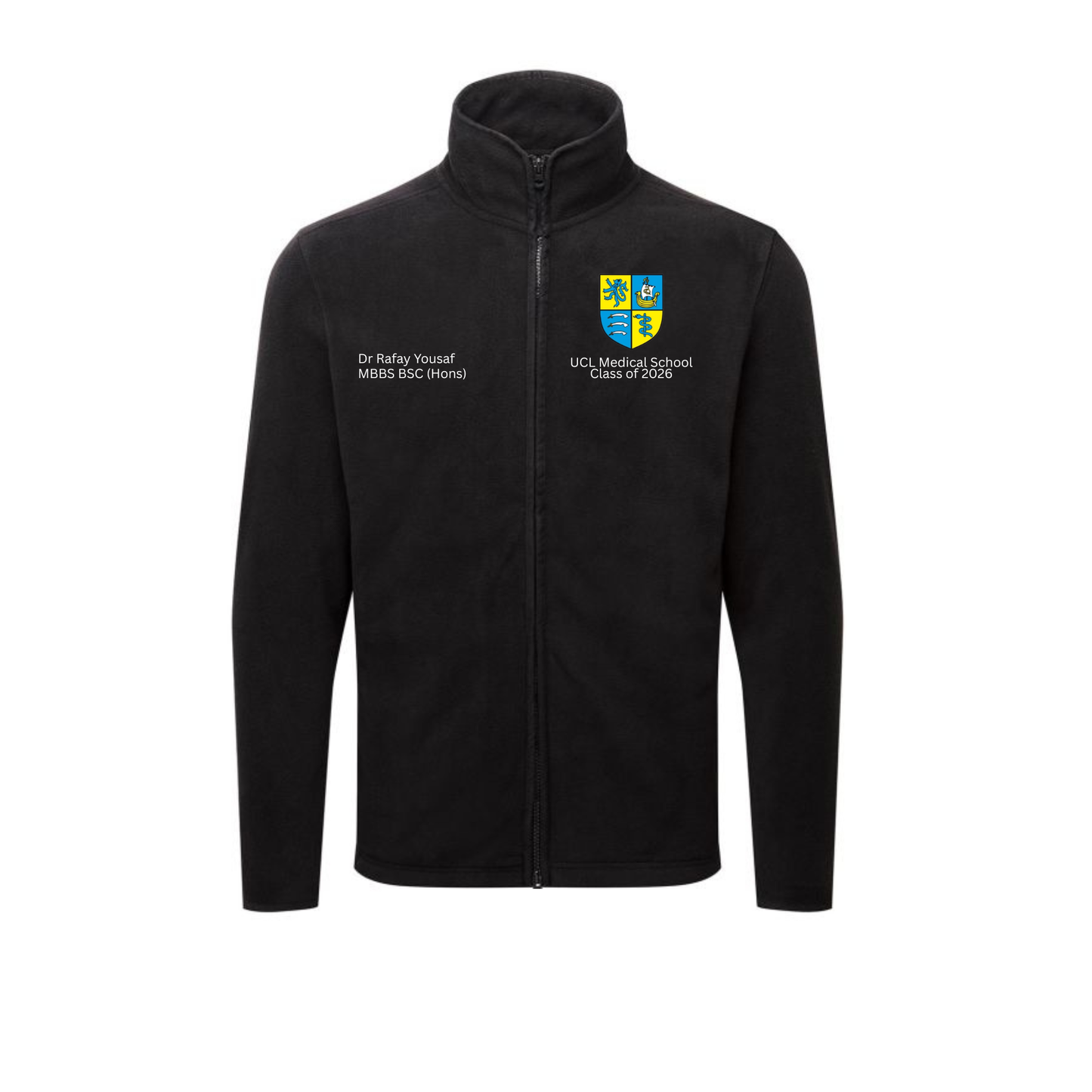 UCL Graduation Fleece - Personalisation