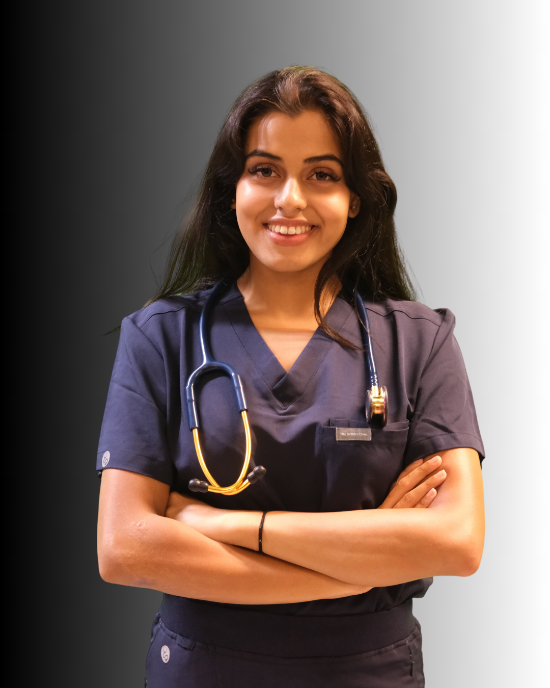 Womens Classic V-neck Scrub set
